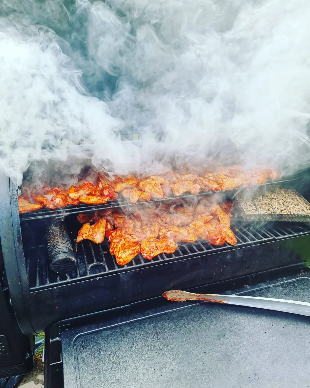 Restaurant Zentrum, Essen auf dem Grill